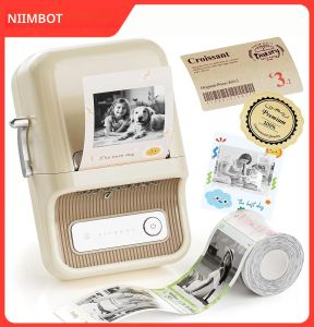 เครื่องพิมพ์ฉลาก NIIMBOT B21 Pro ความละเอียด 300DPI เครื่องพิมพ์ความร้อน บลูทูธ สำหรับทำสติกเกอร์ DIY งานฝีมือ/โน้ต/รูปภาพ/ฉลาก & ของขวัญ/ของใช้ในบ้าน รุ่นใหม่