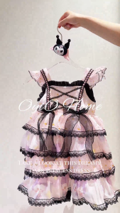 Purple Star Glitter Mesh Tutu Gown Sling Ruffle Strap Black Lace Layered Skirt Big Back Bow Irregular Hem Girls Cartoon Princess Dress For Kids Cosplay Birthday Outdoor Shoot