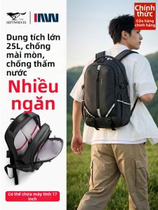 SEPTWOLVES | Balo Máy Tính Xách Tay Dành Cho Nam Kinh Doanh Du Lịch Phong Cách Thường Ngày Nhẹ