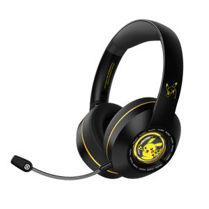 Pokemon PM17 Overhead Wireless Bluetooth Headphones Noise Reduction Gaming Computer Mens Long Standby Active Noise Cancellation