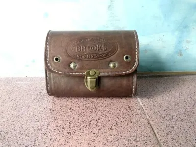 TAS SADEL ONTEL - TAS SADEL SEPEDA ONTHEL - TAS KULIT BELAKANG SADEL ONTEL