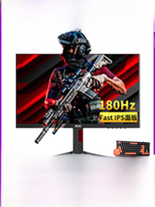 AOC Q27G4 27 Inch 2K IPS Gaming Monitor 180Hz Refresh Rate HDMI DP Ports Adjustable Stand Wall Mountable Desktop Computer Screen