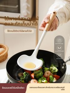 อุปกรณ์ทำอาหารซิลิโคนเกรดอาหาร รูปทรงแอปเปิ้ล ทนความร้อน ไม่ติดกระทะ สำหรับผัดอาหาร ด้ามจับทนทาน