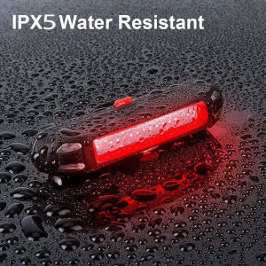 USB Rechargeable LED Bike Tail Light 1-3 Pack Bright Bicycle Black LightCycling Safety Flashlight
