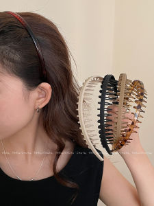 คลิปหนีบผมสไตล์เกาหลีสำหรับผู้หญิง คลิปหนีบผมสำหรับแต่งหน้าและทาฟ้าผัก คลิปหนีบผมที่ไม่รัดหัวในช่วงฤดูร้อน