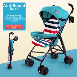 LIWAN | Portable Foldable Baby Stroller Can Sit & Lie