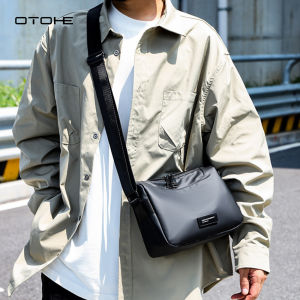 OTOHE Men’s Shoulder Bag Simple Cross Body Bag Casual Lightweight Messenger Bag Phone Bag Large Capacity Waterproof Leisure Sport Street Bag Travel Bag Outdoor Riding Bag For Men