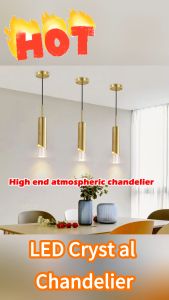 Luxury Bedroom Bedside Chandelier Entrance Living Room Hanging Lamp Dining Room Bar Pendant Light