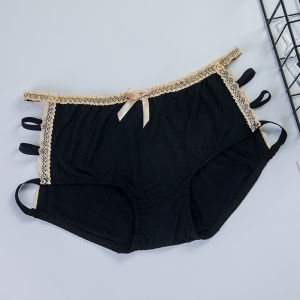 plus Size Cotton Underwear Womens Triangle Thin Style Breathable Seamless Comfortable mid Waist Briefs Daily Wear Briefs