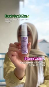 AVERO Fresh Cool Mouth Spray - BPOM Parfum Mulut Pengharum Mulut & Penyegar Mulut