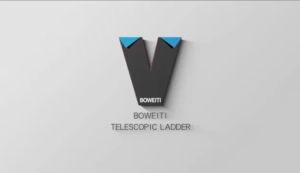 BOWEITI Double Sided Two Way Multipurpose Telescopic Extendable Aluminium Ladder Tangga Lipat 伸缩梯 梯子 4.4M/5M/5.6M/6.4M 两用梯 Can be installed wheels  convenient to carry