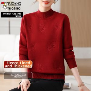 TUCANO | Middle-aged Thickened Warm Stylish Base Layer Sweater
