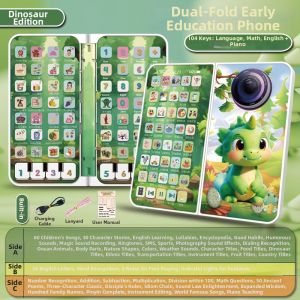 Educational Rechargeable Folding Touchscreen Toy Phone