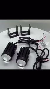 Đèn Pha Xe Máy Xe Điện 12V-80V 30W Đèn Bi Cầu Siêu Sáng 2 Màu Cos Vàng Trắng (Loại Tốt)