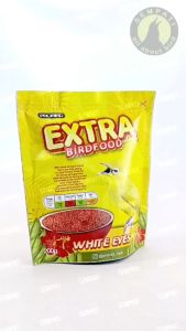 SEMPATI Extra Bird Food White Eyes Probird Pakan Burung Pleci Oriental White Eye Voer Pur Pellet Kombinasi Buah Serangga EXWHY