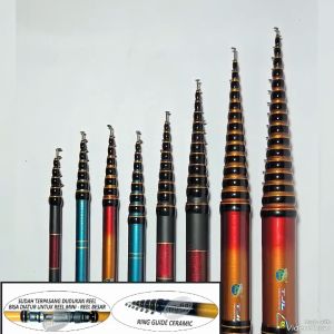 JORAN TEGEK KOLONG ORCA TJL & ORCA XIAGUANG - RUAS PENDEK: 40 CM - PILIHAN PANJANG : `180 - 210 - 240 - 270 - 300 - 360 - 450 - 540 CM.
