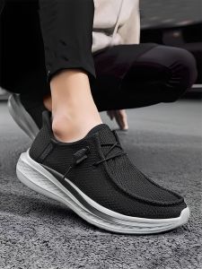 Skechers | Breathable Mesh Slip-On Loafers