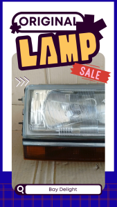 【100% JAPAN Original】Toyota Carina ST150 1985 II 2000-2002 Front Headlight+Signal Lamp Head Lamp with Reflector 车头灯