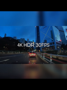 กล้องติดรถยนต์ กล้องติดรถ กล้องถ่ายวิดีโอ 4K ความละเอียดสูง กล้องวงจรปิดบันทึกภาพ 24 ชั่วโมง การมองเห็นในที่มืดด้วยแสงน้อย
