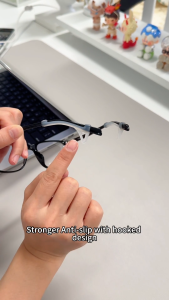 CAREVISY 2 pairs Sport Anti Slip Spectacle Hook Eyewear Retainer Eyeglasses Temple Tips for Reading Glasses Computer Glasses Spectacles