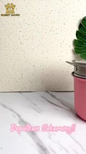 Bright Crown Panci Listrik Serbaguna Lapisan Keramik / Rice Cooker Portable Multifungsi 1.5L panci