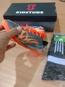 KIDZTUBS Paket Komplit Sepatu Futsal Anak & Perlengkapannya