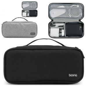Electronic Accessories Organizer BagTravel Storage Bag for USB Cable Drive Charger Hard Disk