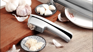 Braun Mall-เครื่องขูดกระเทียม เครื่องบดกระเทียม สแตนเลส