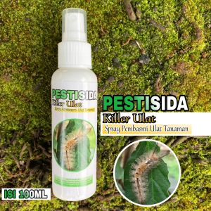 Spray PEMBASMI ULAT TANAMAN | SEMUA JENIS ULAT TANAMAN | Aman Buat Tanaman | Ramah Lingkungan | 100% Efektip Ampuh | 100ML | 250ML | 500ML