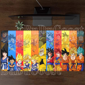 Bandai | HD Printing Dragon Ball Son Goku Mouse Pad Computer Esports DeskMat Keyboard Gaming Office Accessorie Non-slip Base XXL Mousepad