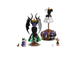 LEGO Disney 43262 Maleficents and Cruella De Vils Dresses (524 Pieces) Building Block Toys Bricks