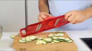 Kuhn Rikon Double Blade Vegetable Fruit Slicer Kitchen Tool Multifunctional Cutting Device for Everyone Swiss Style