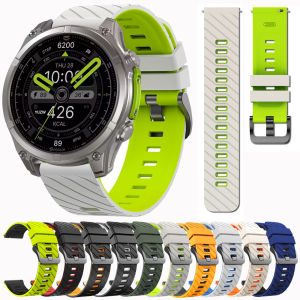 22mm Leather Watch Band for Zeblaze Vibe 8 7 7Pro Stratos 4 3 2 Ultra Straps For Xiaomi Watch S1 S2 S3 S4 Soft Replace Wristband