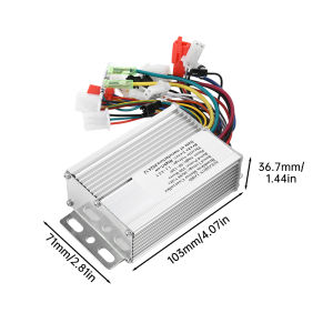 diymore | 350W Brushless Motor Controller for Electric Bike Scooter Waterproof Aluminum Alloy Intelligent Chip Silent Design