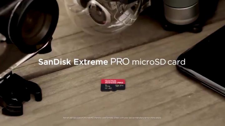 SanDisk 128GB Extreme Pro MicroSD Card - High Speed For DJI Drones & Action Cams