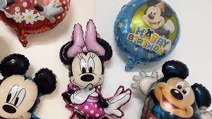 Mickey Mouse Foil Balloon Minnie Super Large Giant Oversize Big Size Character Cartoon Disney Party Bowknot Jumbo Belon