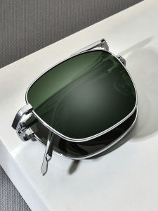 FONEX Pure Titanium Polarized Sunglasses for Men Folding Classic Square New High Quality Male Shades Singapore Branded 839