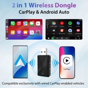 CarPlay Box Wireless CarPlay & Android Auto New Adapter USB Dongle Smart Mini Box Plug-And-Play Universal For VW Nissan Honda