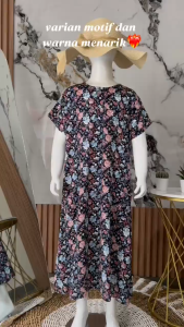 Daster Anak Perempuan Motif Cantik Bahan Rayon Premium 4-12 Tahun