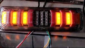 Lampu Stop Truk Belakang Bus Variasi Running Modern Fuso Hino Isuzu L300 Carry 12v 24v
