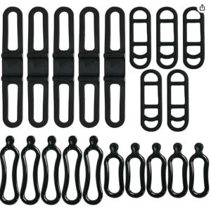 Bicycle Silicone Straps Taillight Fixing Rubber Band Multi-function Fixing Belt Front Seat Pole Installation
