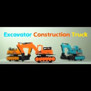 Mainan anak laki laki mobil mobilan dorong truck konstruksi beko excavator