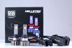 HELLSTEN GX55 SERIES H7 6000K | WHITE COLOR | HEADLIGHTS & FOGLIGHTS | 2PCS/PAIR
