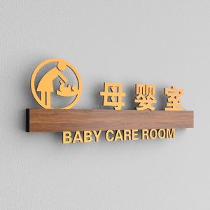 Acrylic High-End Training Calligraphy Classroom Door Plate Customized Stickers Class Card Creative Piano Dance Room Signboard Music Gym Art Gallery Principal Office Nameplate Customized