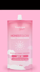 Transformed Skin Honest Glow Daily Sunscreen