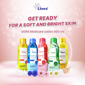 Liora Multicare Body Lotion 600 ML | Handbody yang Melembabkan, Mencerahkan, dan Menutrisi Kulit