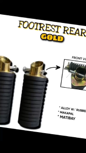 HONDA RS 125 Fi - Footrest Rear alloy GOLD For Motorcycle| High Quality ( 1Pair )