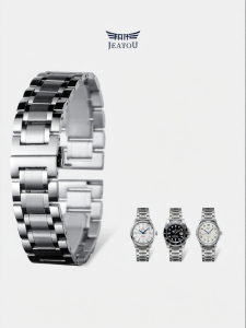 JEAYOU | Solid Stainless Steel Watch Band