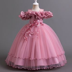 Girls Princess Long Dress: A Stylish Choice for Birthday Parties & Upgrade Ceremonies