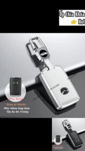 Ốp chìa khoá Mazda CX5 CX8 CX3 CX30 new vỏ chìa khóa xe Mazda 3 CX5 CX8 CX3 CX30 mẫu mới chất liệu Hợp Kim Da Bò cao cấp sang trọng